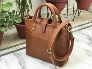 Zakara Leather Tote