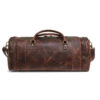 leather duffle bag mens personalized