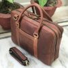 Leather Briefcase Bag
