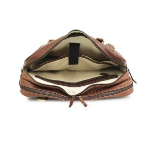 premium leather briefcase bag