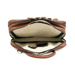 pure leather laptop bag