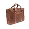 designer leather laptop bag
