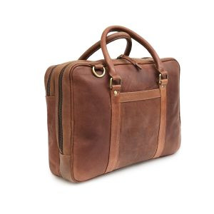 designer leather laptop bag