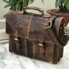 vintage leather bag