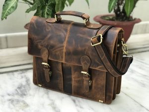 vintage leather bag