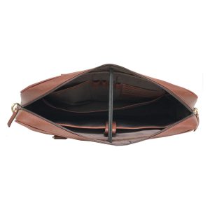 Zakara Leather Briefcase Bag