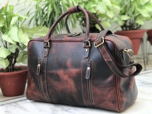 Zakara Leather Gym Bag