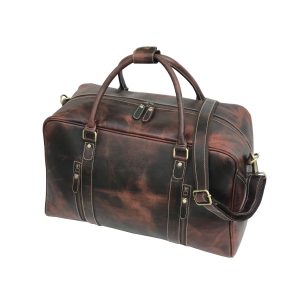 Zakara Leather Gym Bag