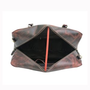 Zakara Leather Duffle Bag