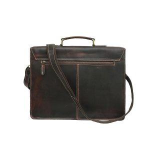 Zakara Leather Laptop Portfolio Bag