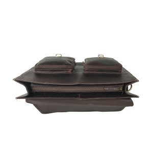 Zakara Leather Laptop Portfolio Bag