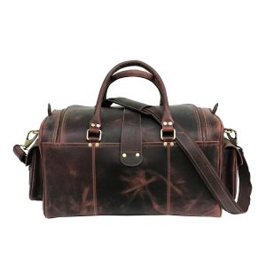 Zakara Leather Duffle Bag