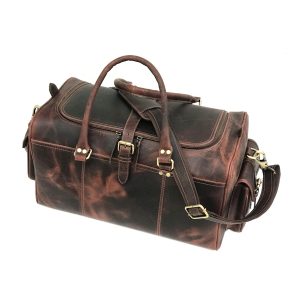 Zakara Leather Duffle Bag