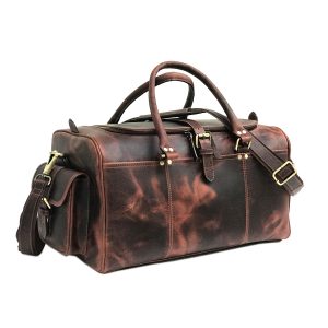 Zakara Leather Duffle Bag