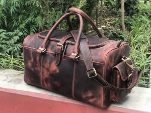 Zakara Leather Gym Bag