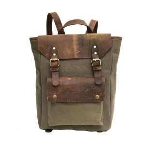 Zakara Canvas College Bag