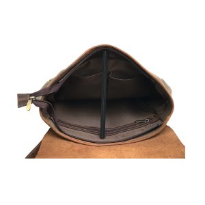 Zakara Canvas Leather Travel Bag