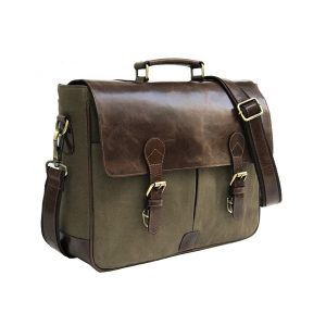 Zakara Canvas Messenger Bag