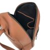 Large Size Leather Backpack