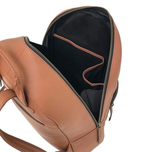 Large Size Leather Backpack