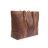 premium leather tote bag