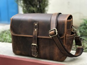 Zakara Leather Camera Bag