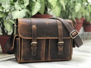 Zakara Leather Camera Bag