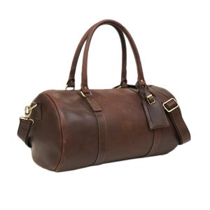 Zakara Leather Overnight Bag