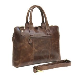 Zakara Leather Laptop Bag