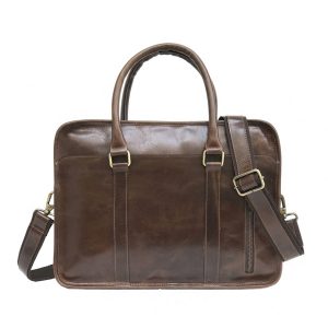 Zakara Leather Laptop Portfolio Bag