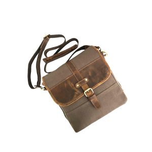 Zakara Leather Messenger Bag