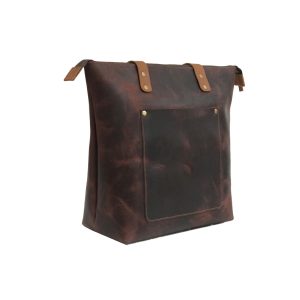 Zakara Leather Tote Bag