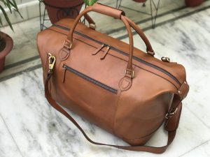 Zakara Leather Duffle Bag