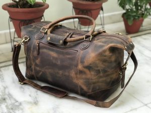 Zakara Leather Travel Bag