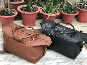 Zakara Leather Duffle Bag