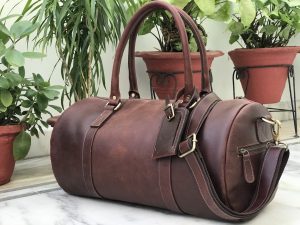 leather Gym Bag