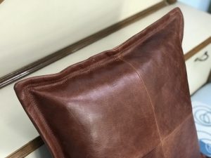 Zakara Leather Cushion Cover