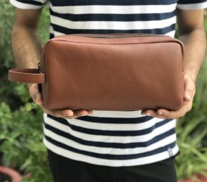 Zakara Leather Dopp Kit