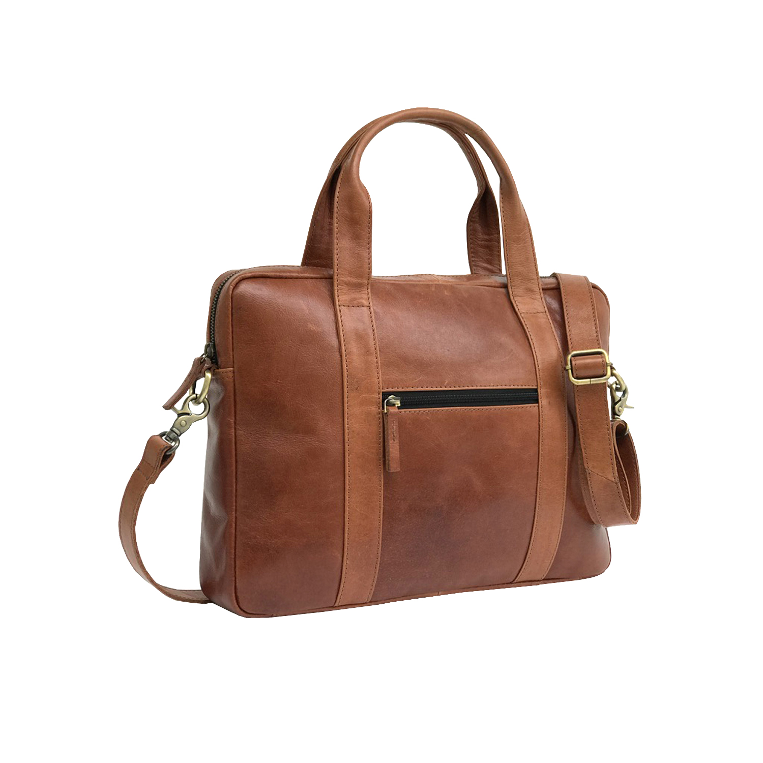 handicraft leather laptop bag