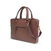 brown leather laptop bag
