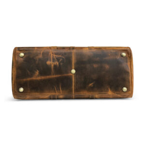 leather overnight bag mens