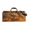 leather overnight travel bag