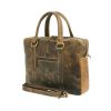 black leather laptop bag