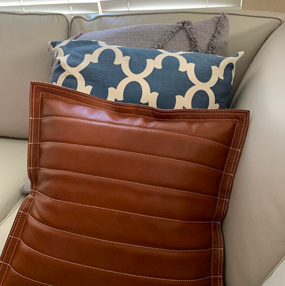 Leather Cushion Covers