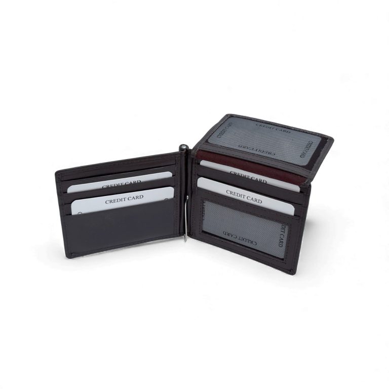 Flap Up Leather Wallet - leather wallets for men, semi-aniline flap-up