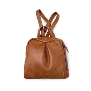 soft leather backpack