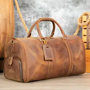ZakaraBags new arrivals - leather handbag with rope handles