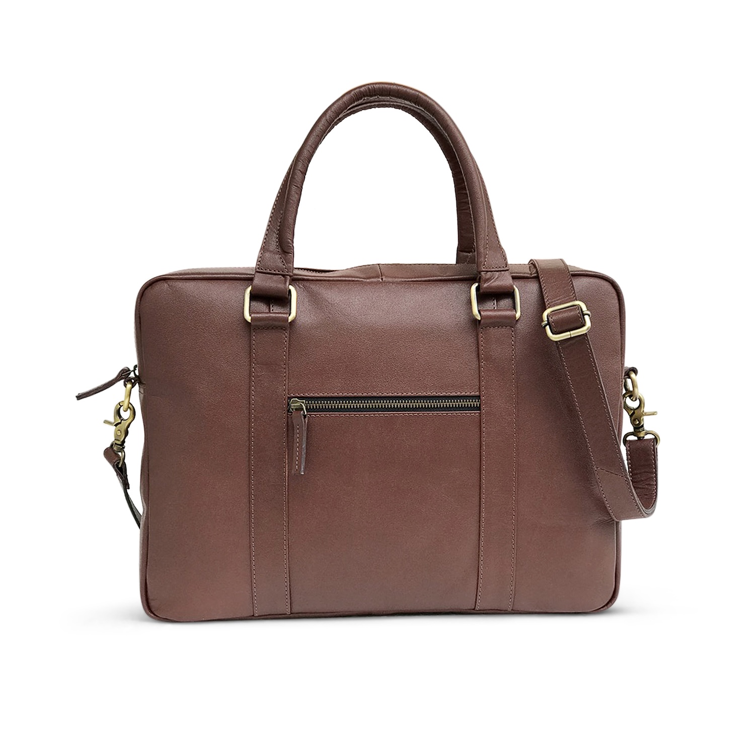 Light Weight Leather Mens Laptop Bag