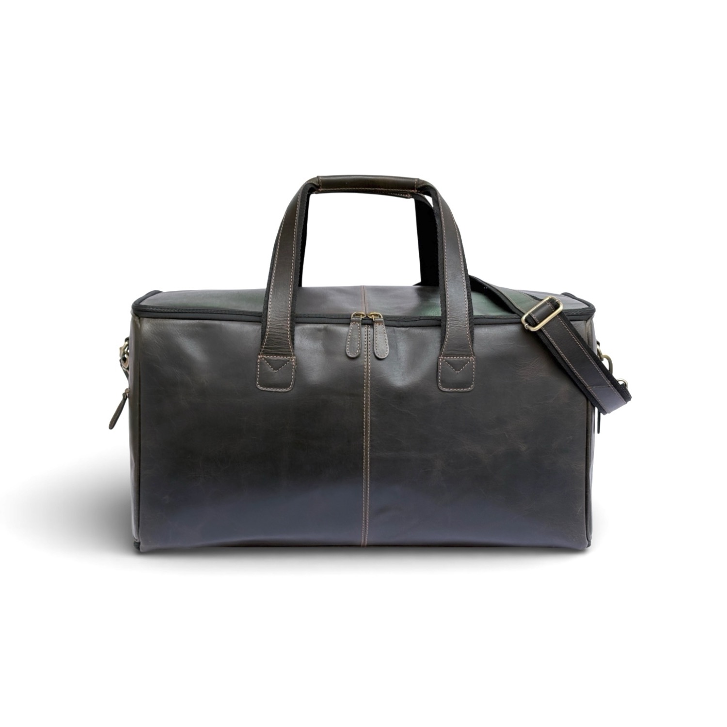 Leather Garment Bag for Blazer Storage view 1