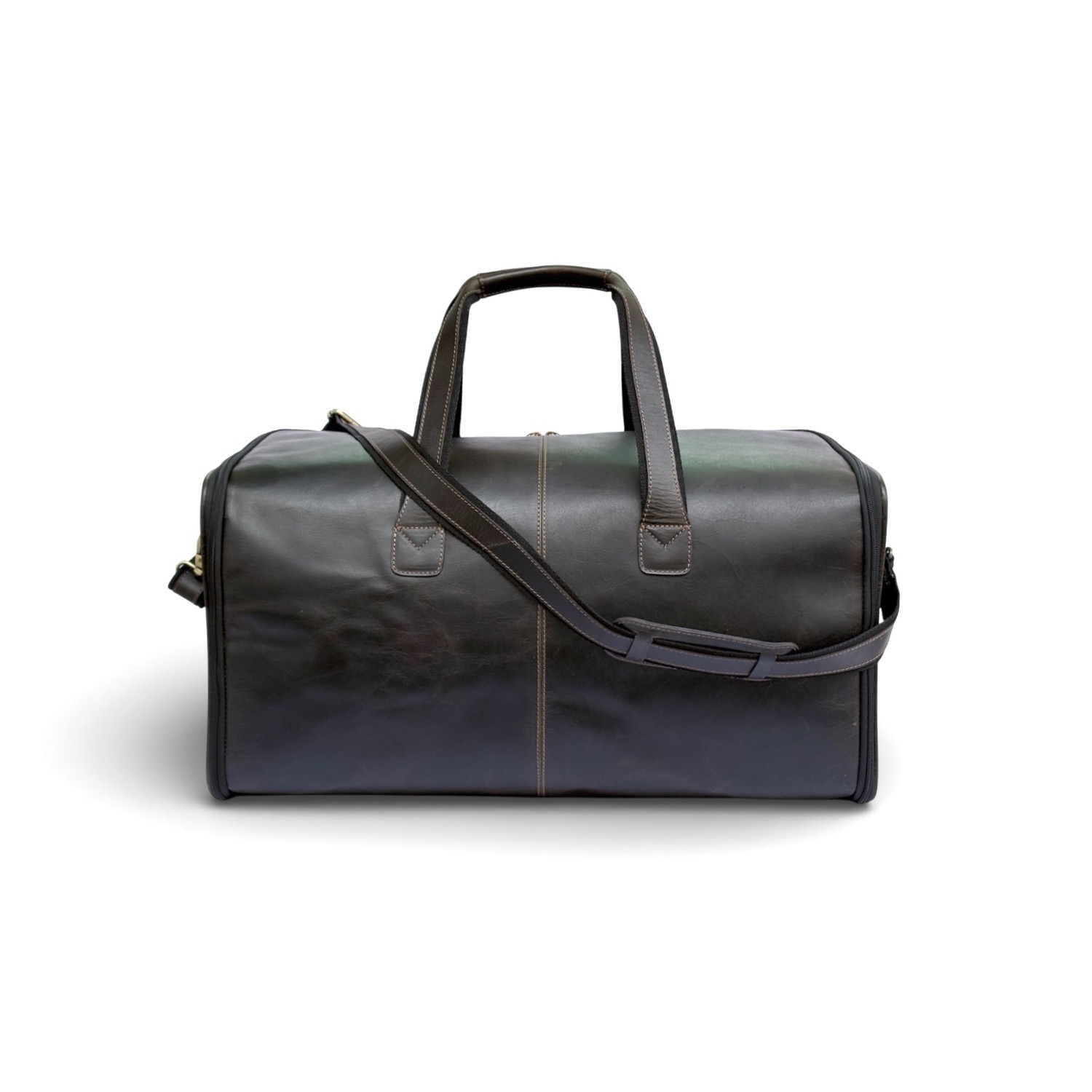 Leather Garment Bag for Blazer Storage view 4